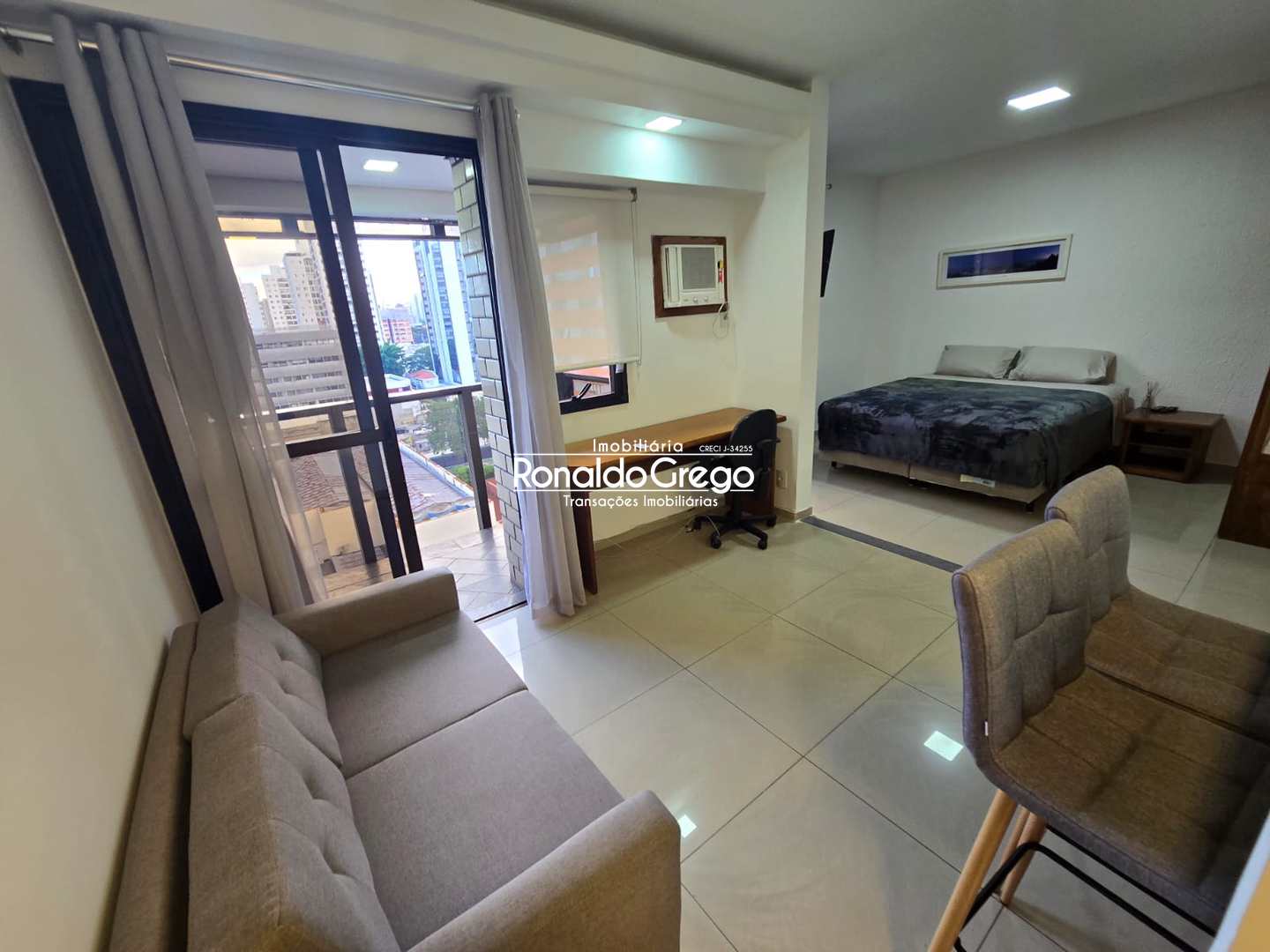 Flat/Apart Hotel para alugar com 1 quarto, 37m² - Foto 1