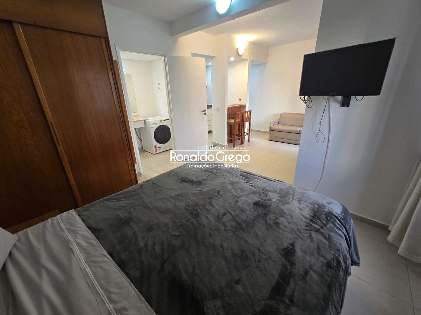 Flat/Apart Hotel para alugar com 1 quarto, 37m² - Foto 1