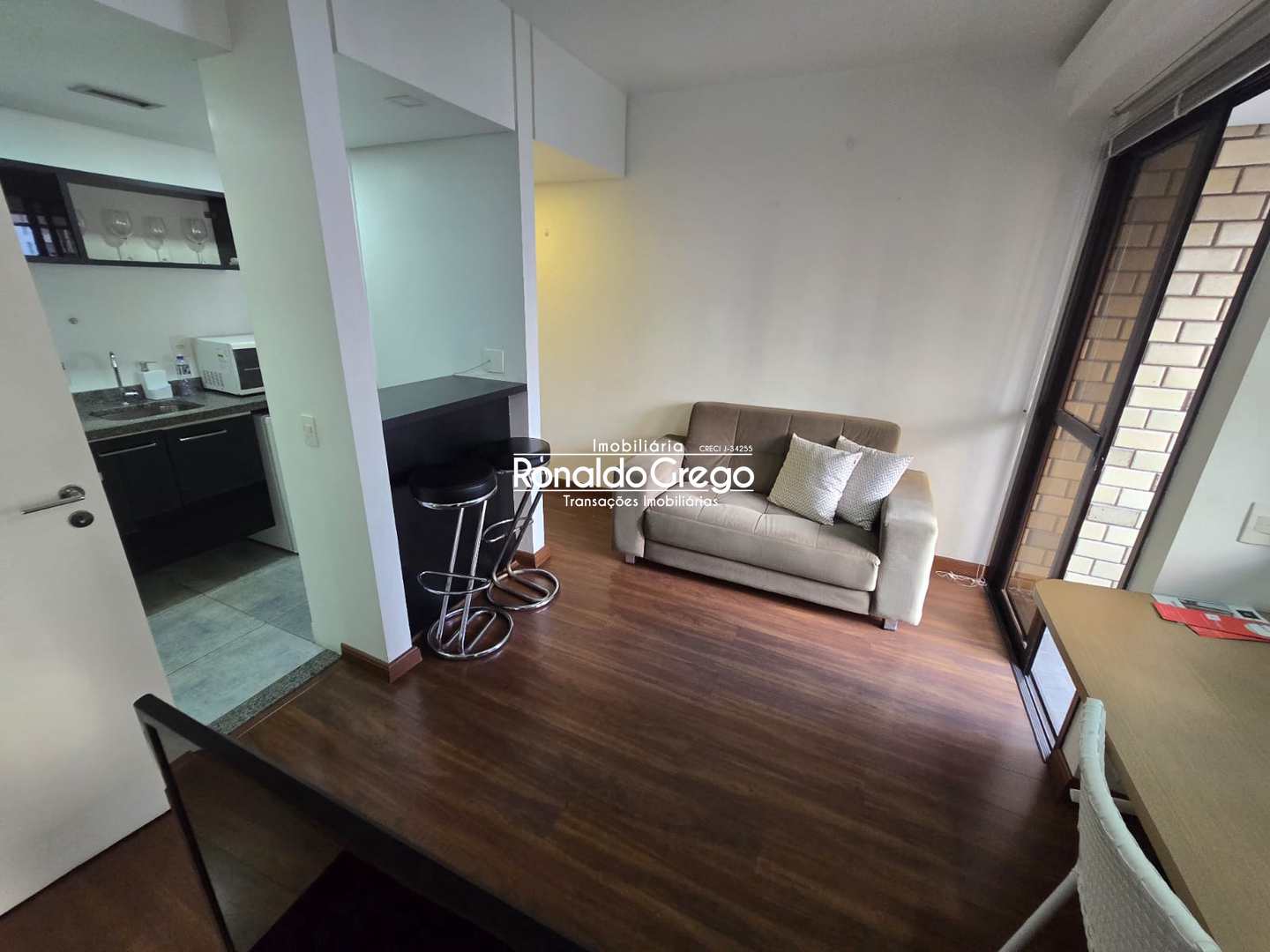 Flat/Apart Hotel para alugar com 1 quarto, 37m² - Foto 2