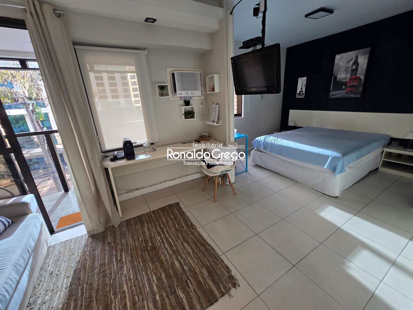 Flat/Apart Hotel para alugar com 1 quarto, 37m² - Foto 2