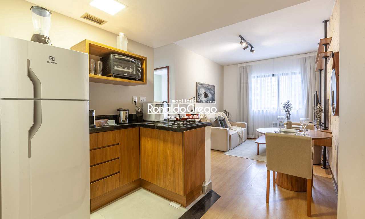 Flat com 1 quarto, 1 suíte 1 vaga Jardins