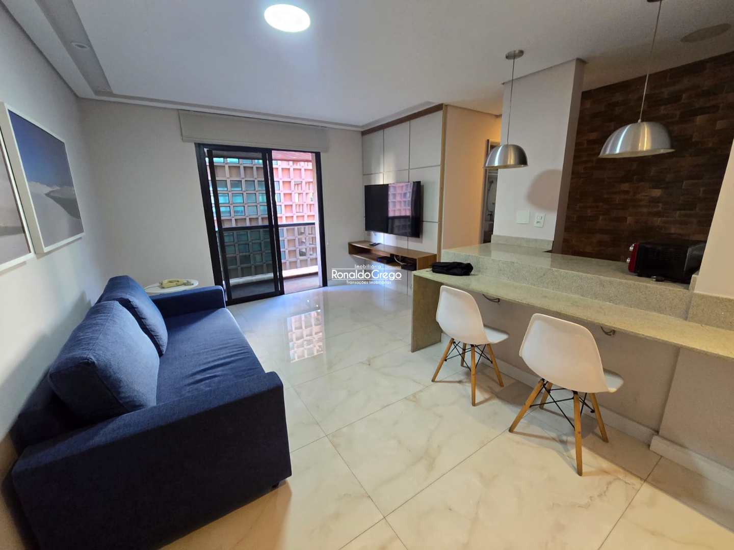 Flat/Apart Hotel para alugar com 1 quarto, 40m² - Foto 1