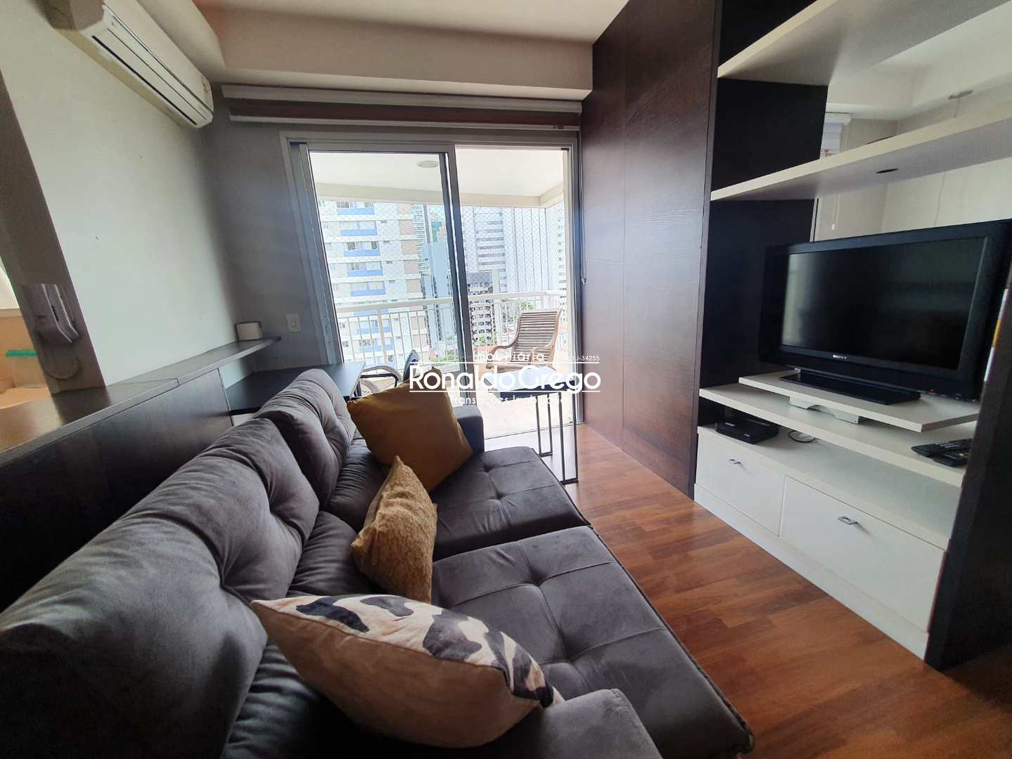 Flat/Apart Hotel para alugar com 1 quarto, 55m² - Foto 1