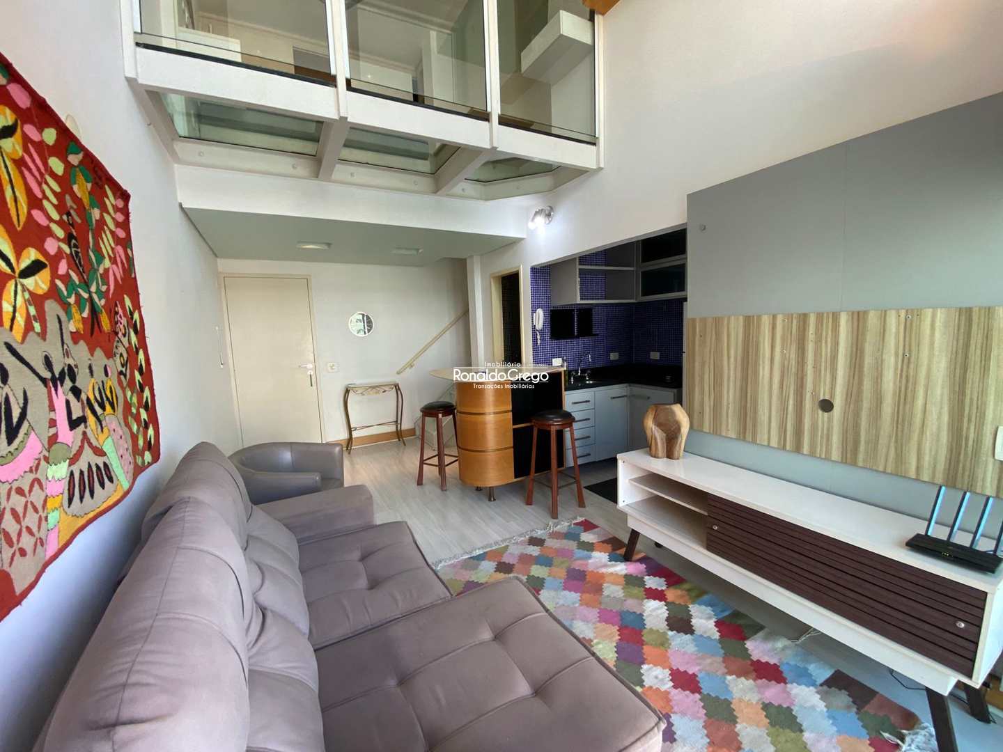 Flat/Apart Hotel para alugar com 1 quarto, 55m² - Foto 1