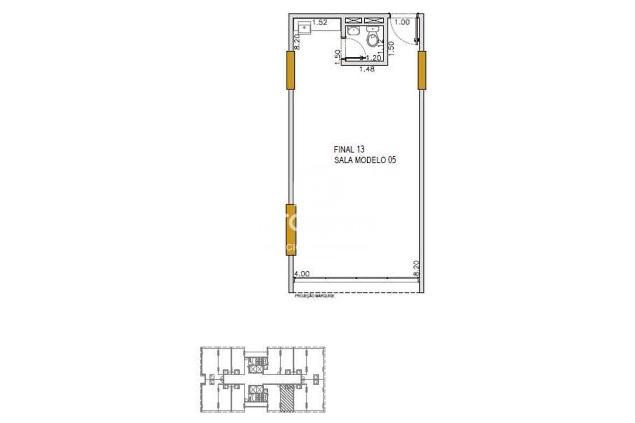 Conjunto Comercial-Sala à venda, 36m² - Foto 1