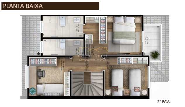 Casa de Condomínio à venda com 3 quartos, 142m² - Foto 8