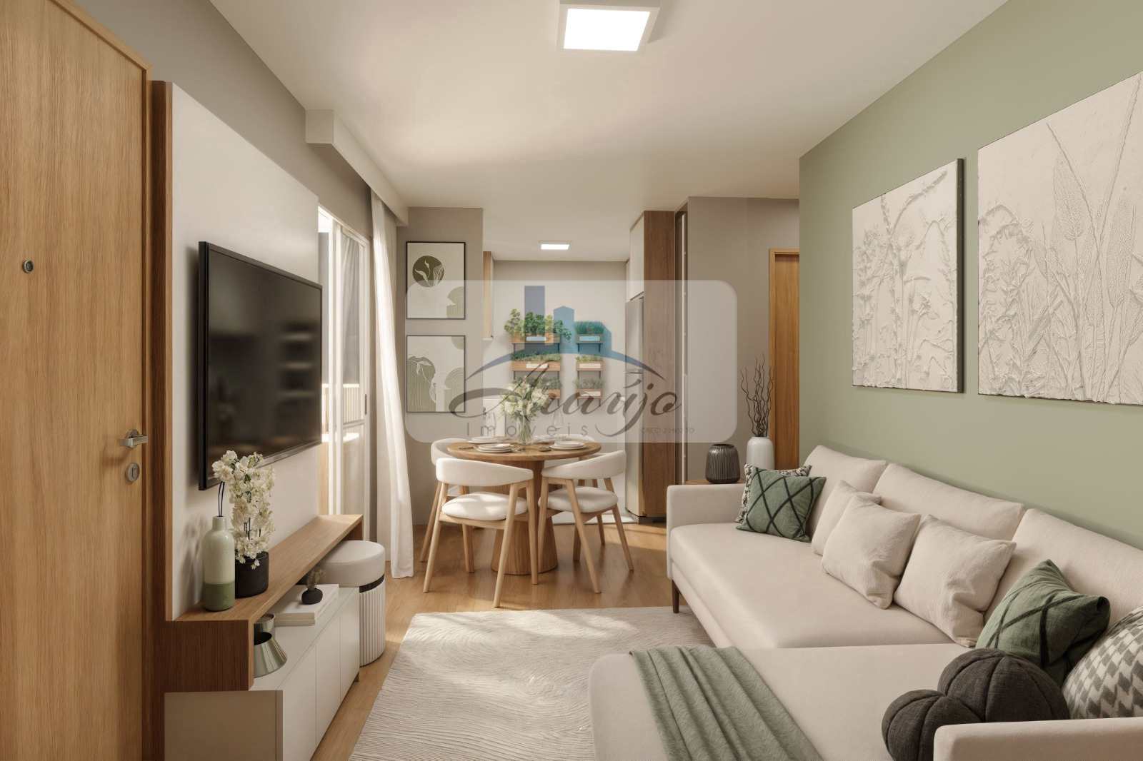 Apartamento à venda com 2 quartos, 40m² - Foto 2