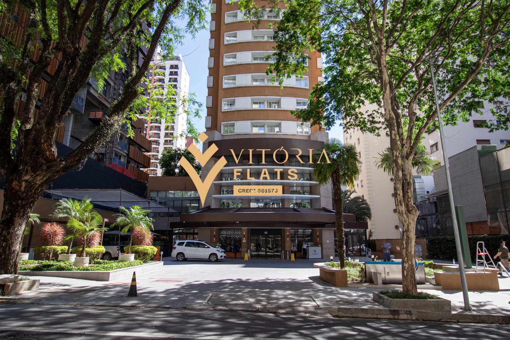 Flat/Apart Hotel à venda e aluguel com 1 quarto, 45m² - Foto 1