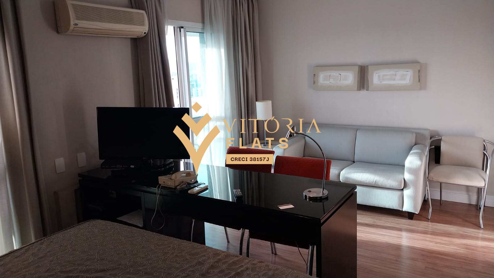 Flat/Apart Hotel, 1 quarto, 28 m² - Foto 1