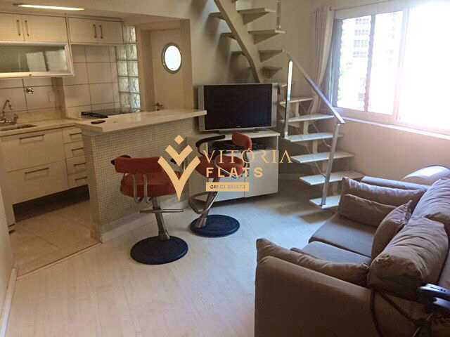 Apartamento à venda e aluguel com 1 quarto, 45m² - Foto 1