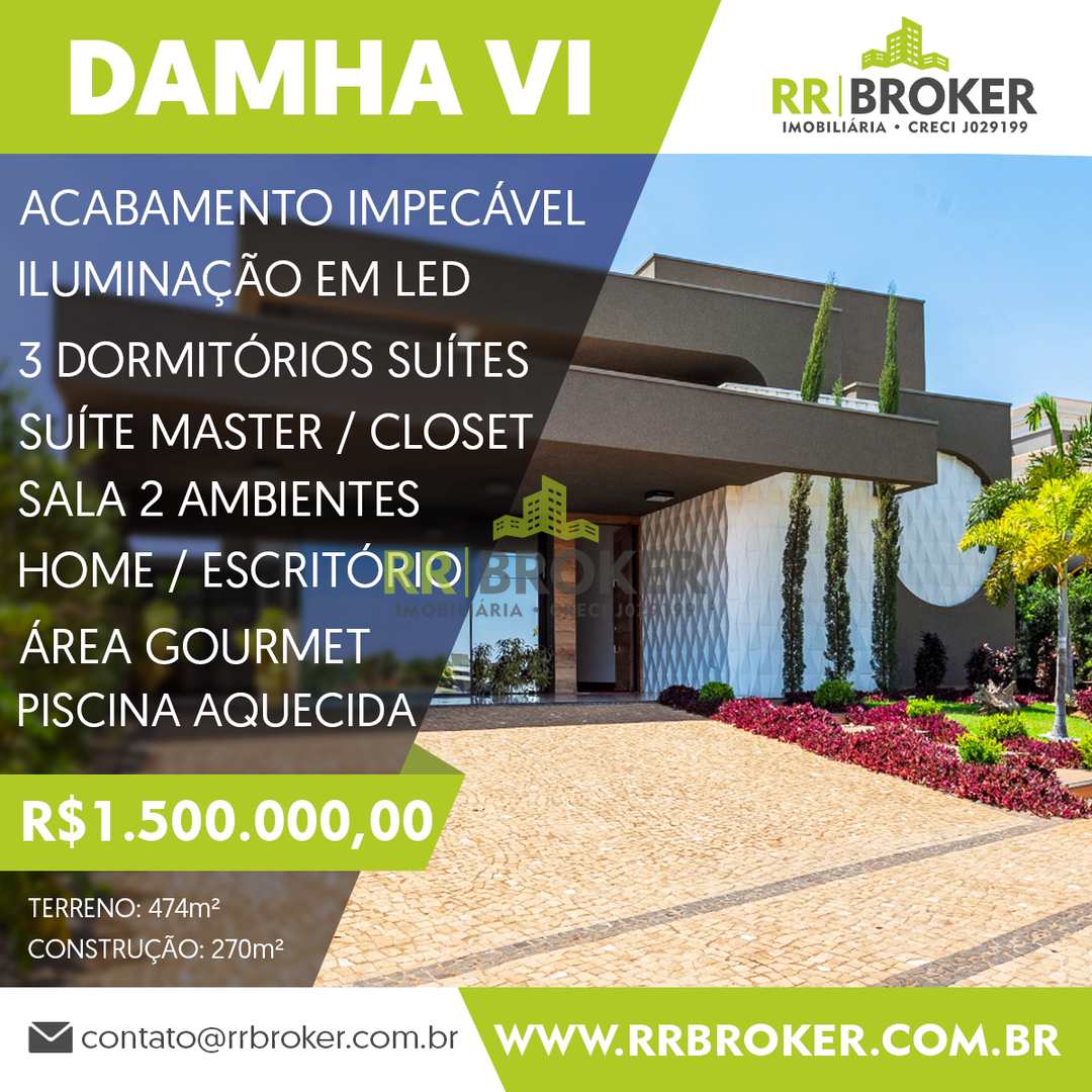 Casa de Condomínio à venda com 3 quartos, 270m² - Foto 1