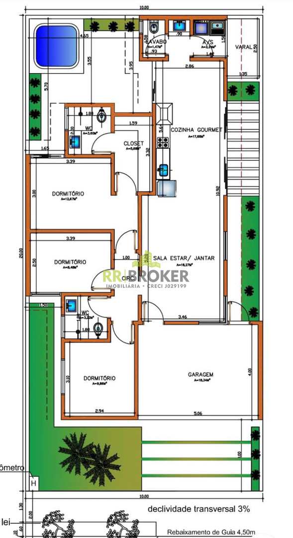 Casa de Condomínio à venda com 3 quartos, 120m² - Foto 9