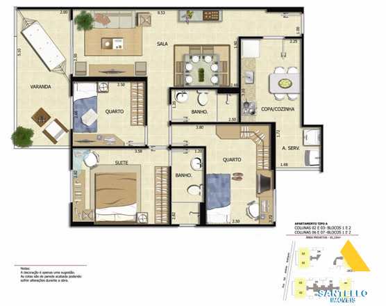 Apartamento à venda com 3 quartos, 82m² - Foto 25