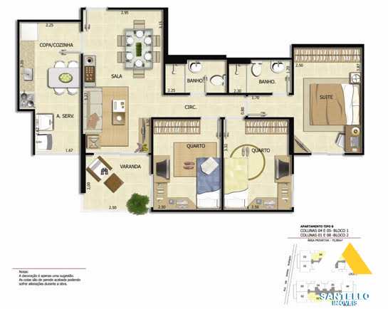 Apartamento à venda com 3 quartos, 82m² - Foto 24