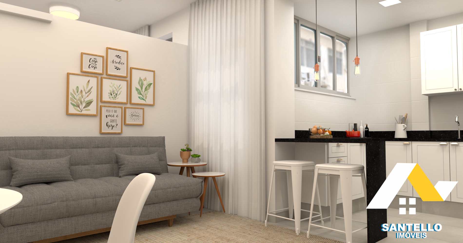 Apartamento com 1 dorm, pra morar no Centro, Rio de Janeiro