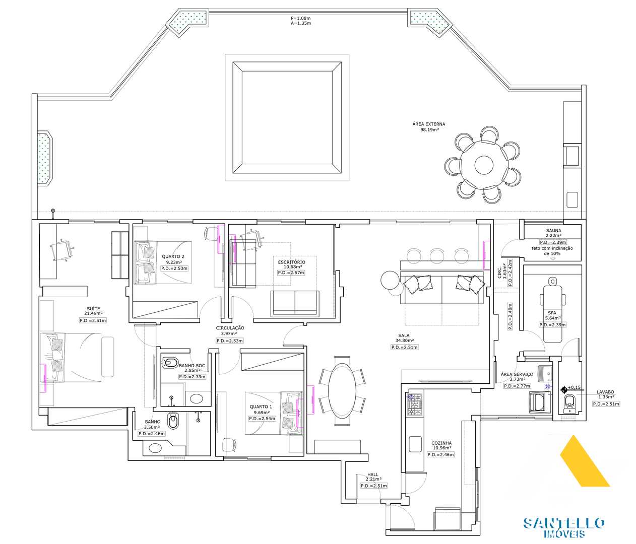 Cobertura à venda com 4 quartos, 262m² - Foto 24