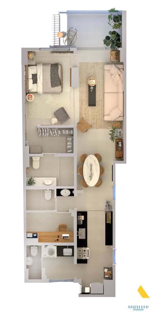 Apartamento à venda com 2 quartos, 81m² - Foto 12