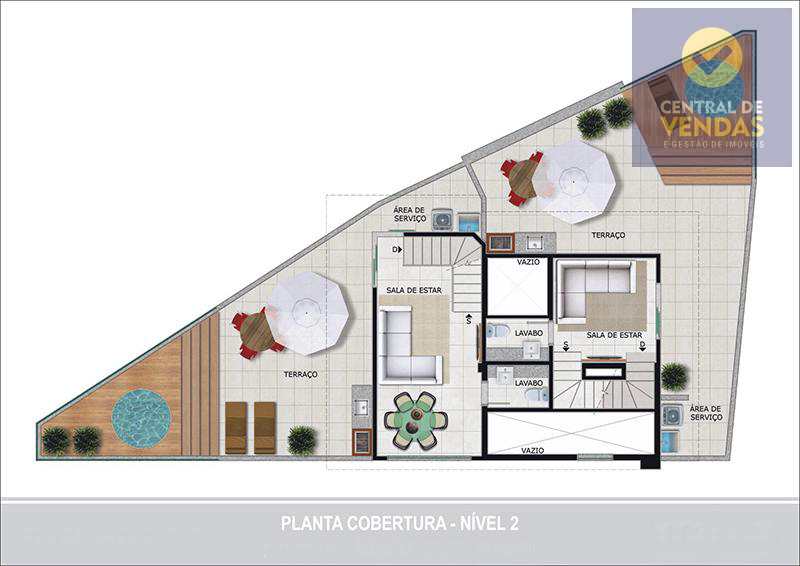 Apartamento à venda com 3 quartos, 67m² - Foto 4