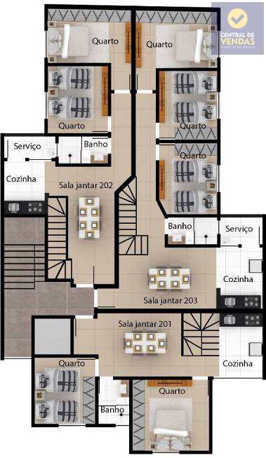 Apartamento à venda com 2 quartos, 120m² - Foto 19