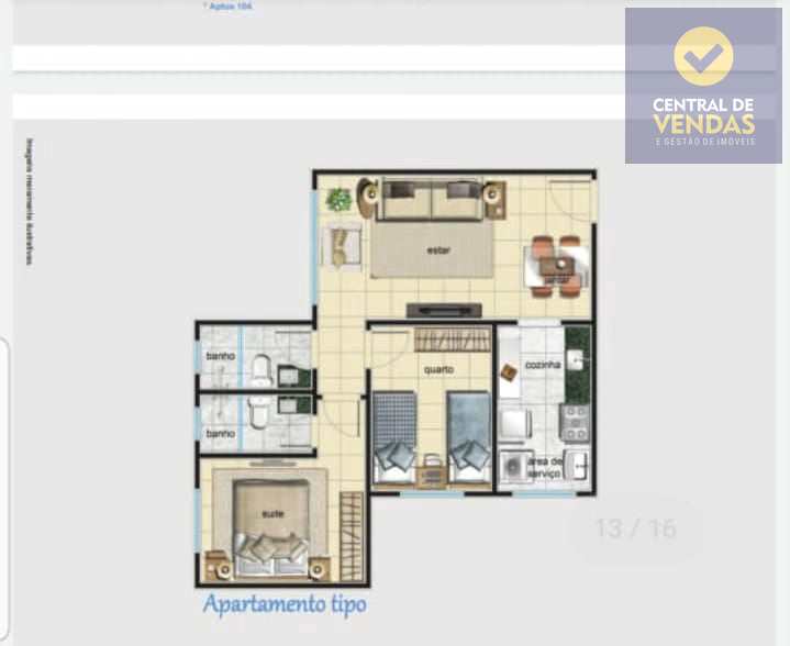 Apartamento à venda com 2 quartos, 80m² - Foto 5