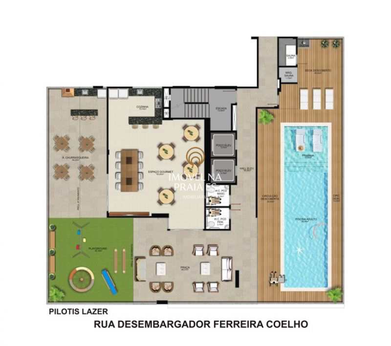 Apartamento à venda com 2 quartos, 62m² - Foto 3