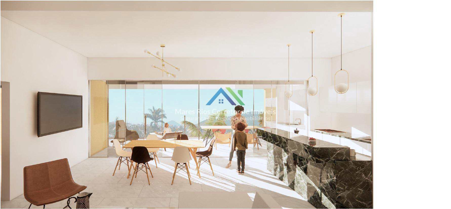 Apartamento com 3 dorms, Itagua, Ubatuba, Cod: AP00018