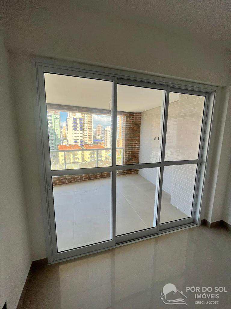 Apartamento com 3 dorms, Aviação, Praia Grande - R$ 444 mil, Cod: 8565