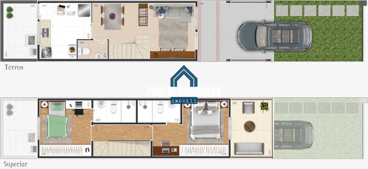 Sobrado à venda com 2 quartos, 100m² - Foto 21